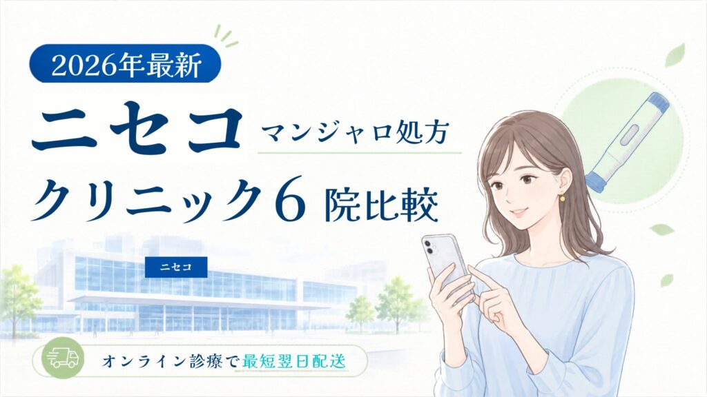 ニセコ マンジャロ処方クリニック比較