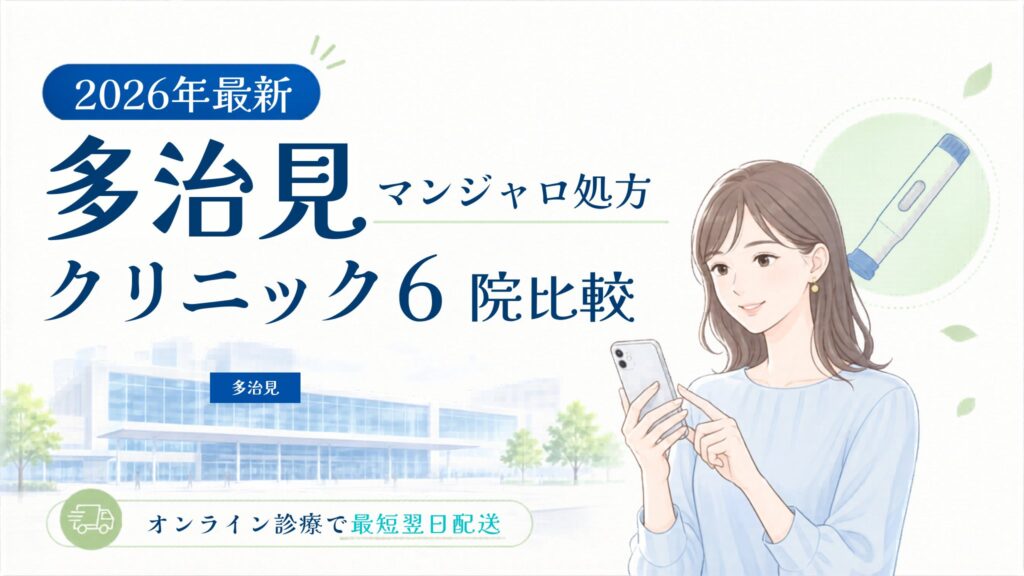 多治見 マンジャロ処方クリニック比較