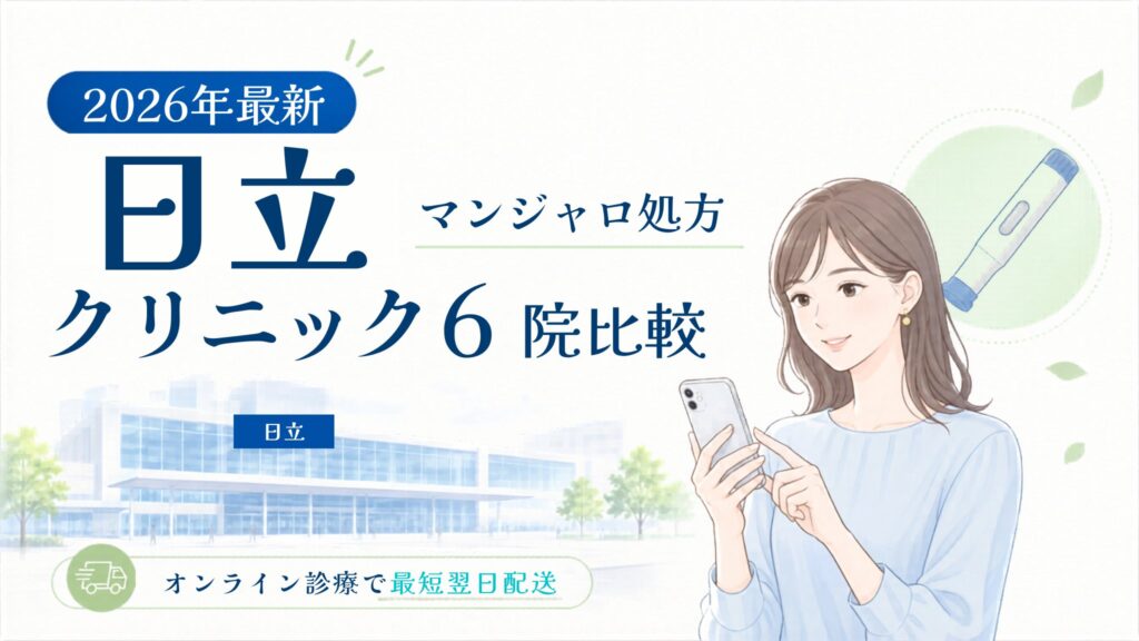 日立 マンジャロ処方クリニック比較