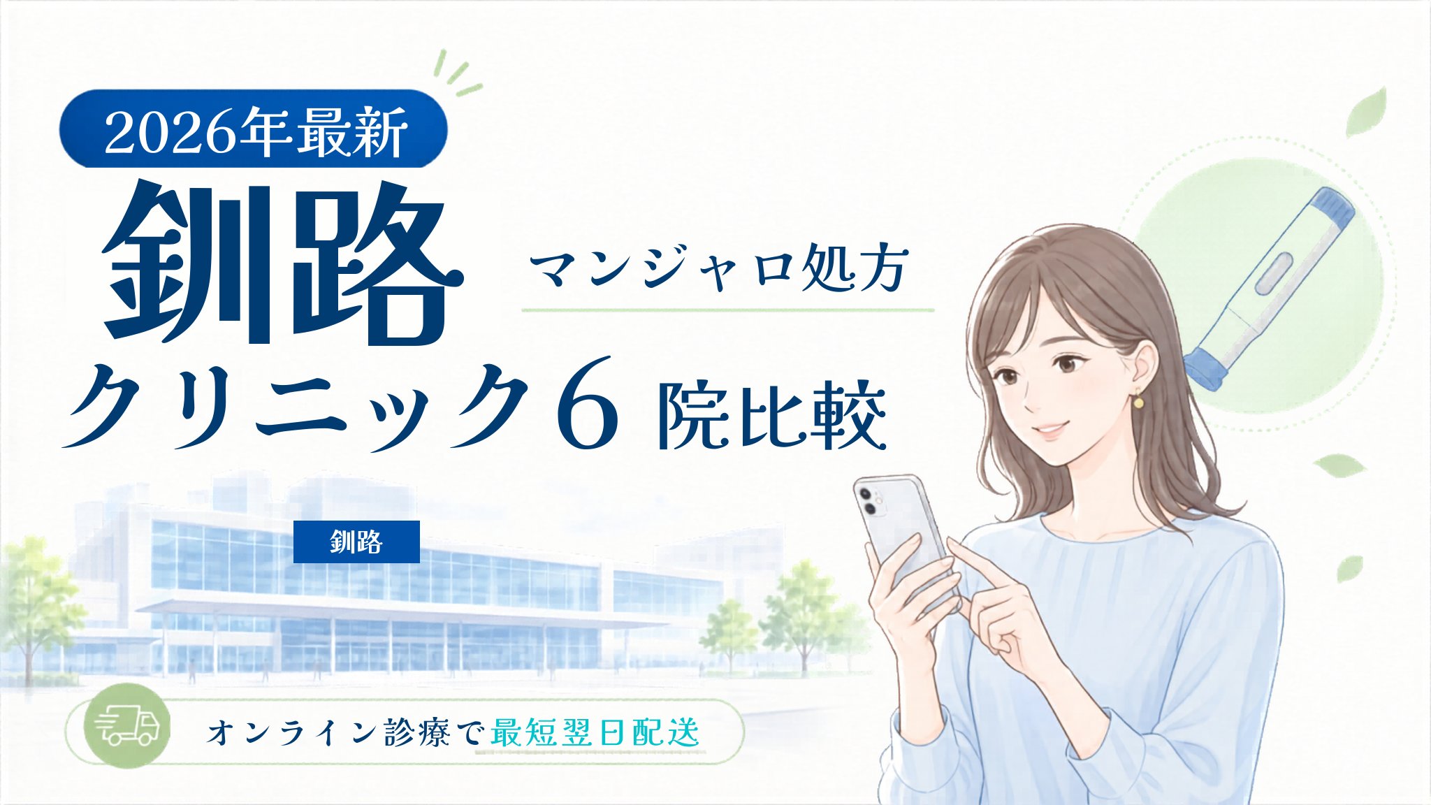 釧路 マンジャロ処方クリニック比較